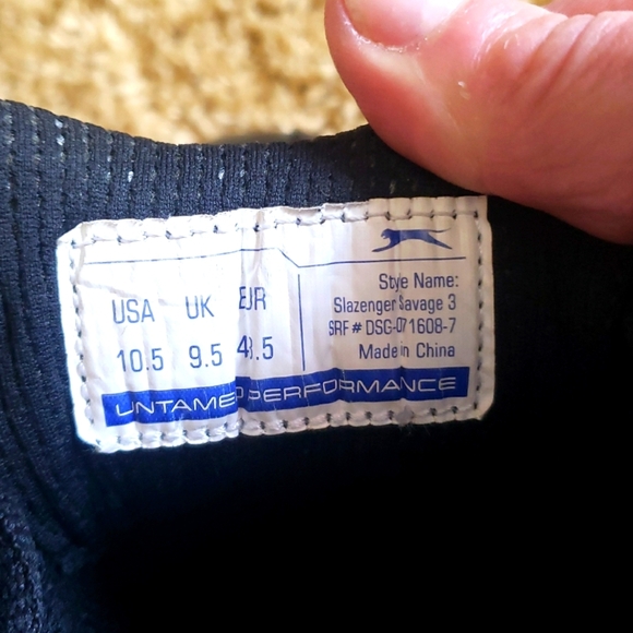 Slazenger Savage 3 Black Golf Shoes size 10.5 - Picture 8 of 9